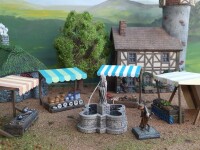 Ziterdes Marktstand Holzgestelle (4) 28mm 3