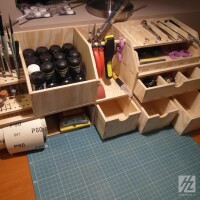 Kleine Tisch Werkbank SPARSET (Benchtop Organizer, Workbench