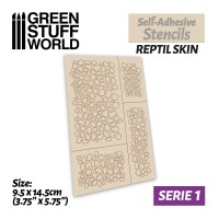 Reptil Skin Airbrush Stencil Selbstklebe gallery