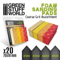 Foam Sanding Pads Coarse Grit Assortment 2