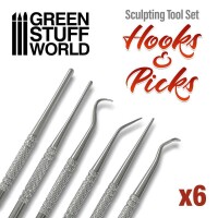Modellierwerkzeug Hacken Set 3