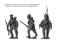 Franco Prussian War Prussian Infantry advancing 1870-1871 28