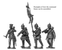 Franco Prussian War Prussian Infantry advancing 1870-1871 28