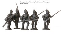 Franco Prussian War Prussian Infantry advancing 1870-1871 28