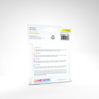 Gamegenic 50 Matte Big Square Board Game Sleeves 82x82mm Cle