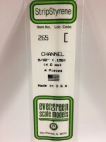 Evergreen 265 Plasticcart U Channel 4,0x gallery