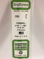 Evergreen 266 Plasticcart U Channel 4,8x gallery