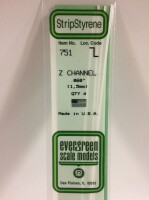 Evergreen 751 Plasticcart Z-Channel 1,5x gallery