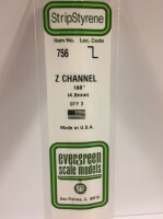 Evergreen 756 Plasticcart Z-Channel 4,8x gallery