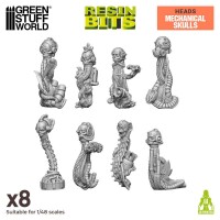 Mechanische Schädel Set 28mm gallery