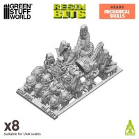 Mechanische Schädel Set 28mm 2