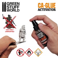 Green Stuff World CA Super Glue Activator 30ml 2