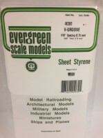 Evergreen 4030 Plasticcart Sheet V Groov gallery