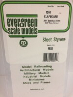 Evergreen 4051 Plasticcart Sheet Clapboa gallery