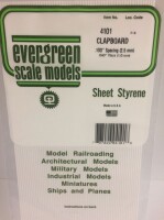 Evergreen 4101 Plasticcart Sheet Clapboa gallery