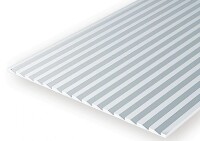 Evergreen 4083 Plasticcart Sheet Novelty Siding 2,1mm Spacin