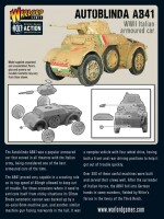Italian Autoblinda AB41 28mm 2