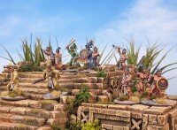 Renaissance Aztec Warriors 28mm 3