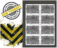 Infantry Reptile Skin Airbrush Stencil ( gallery