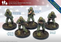 USMC Marines & Command 1/56 28mm 4