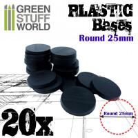Plastik Bases Rund 25mm (20) gallery