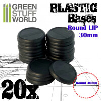 Plastik Bases Rund Lip 30mm (20) gallery