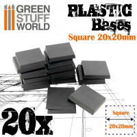 Plastik Bases Eckig 20x20mm (20) gallery