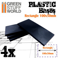Plastik Bases Eckig 100x50mm (4) gallery