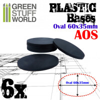 Plastik Bases Oval AOS 60x35mm (6) gallery