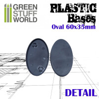 Plastik Bases Oval AOS 60x35mm (6) 2