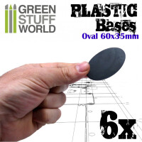 Plastik Bases Oval AOS 60x35mm (6) 3