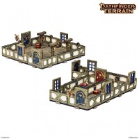 Dungeons & Lasers Pathfinder Terrain City of Absalom 4
