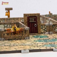 Dungeons & Lasers Dwarven Mine Half-Height Walls 6