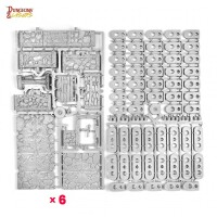Dungeons & Lasers Dwarven Mine Half-Height Walls 7