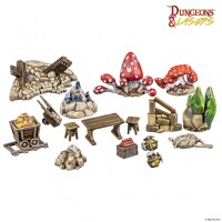 Dungeons & Lasers Dwarven Mine Props 3