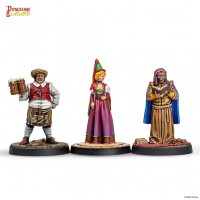 Dungeons & Lasers Townsfolk Minature Pack 3
