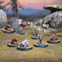Fallout Wasteland Warfare Creatures Mongrel Scavenging Pack 