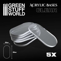 Acryl Bases Oval 50x25mm (5) gallery