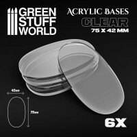 Acryl Bases Oval 75x42mm (6) gallery