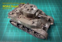 M5A1 Stuart / M5A1 Recce Light Tank 1/56 28mm 2