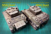 M5A1 Stuart / M5A1 Recce Light Tank 1/56 28mm 5