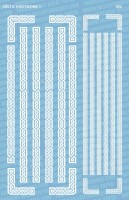 White Celtic Knotwork 1 Decals gallery
