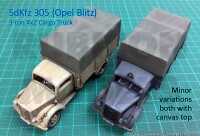 Sd.Kfz. 305 3-ton 4x2 Cargo Truck 1/56 28mm 3