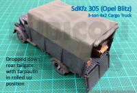 Sd.Kfz. 305 3-ton 4x2 Cargo Truck 1/56 28mm 5