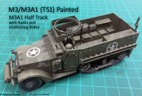 M3 / M3A1 Half Track Armoured personal carrier 1/56 28mm 4