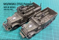 M3 / M3A1 Half Track Armoured personal carrier 1/56 28mm 6