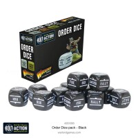 Bolt Action Orders Dice Pack - Black (12 gallery
