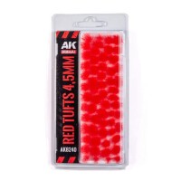 AK Interactive Red Wargame Tufts 4,5mm gallery