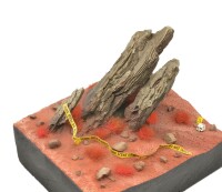 AK Interactive Red Wargame Tufts 4,5mm 3
