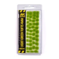 AK Interactive Light Green Tufts 4mm gallery